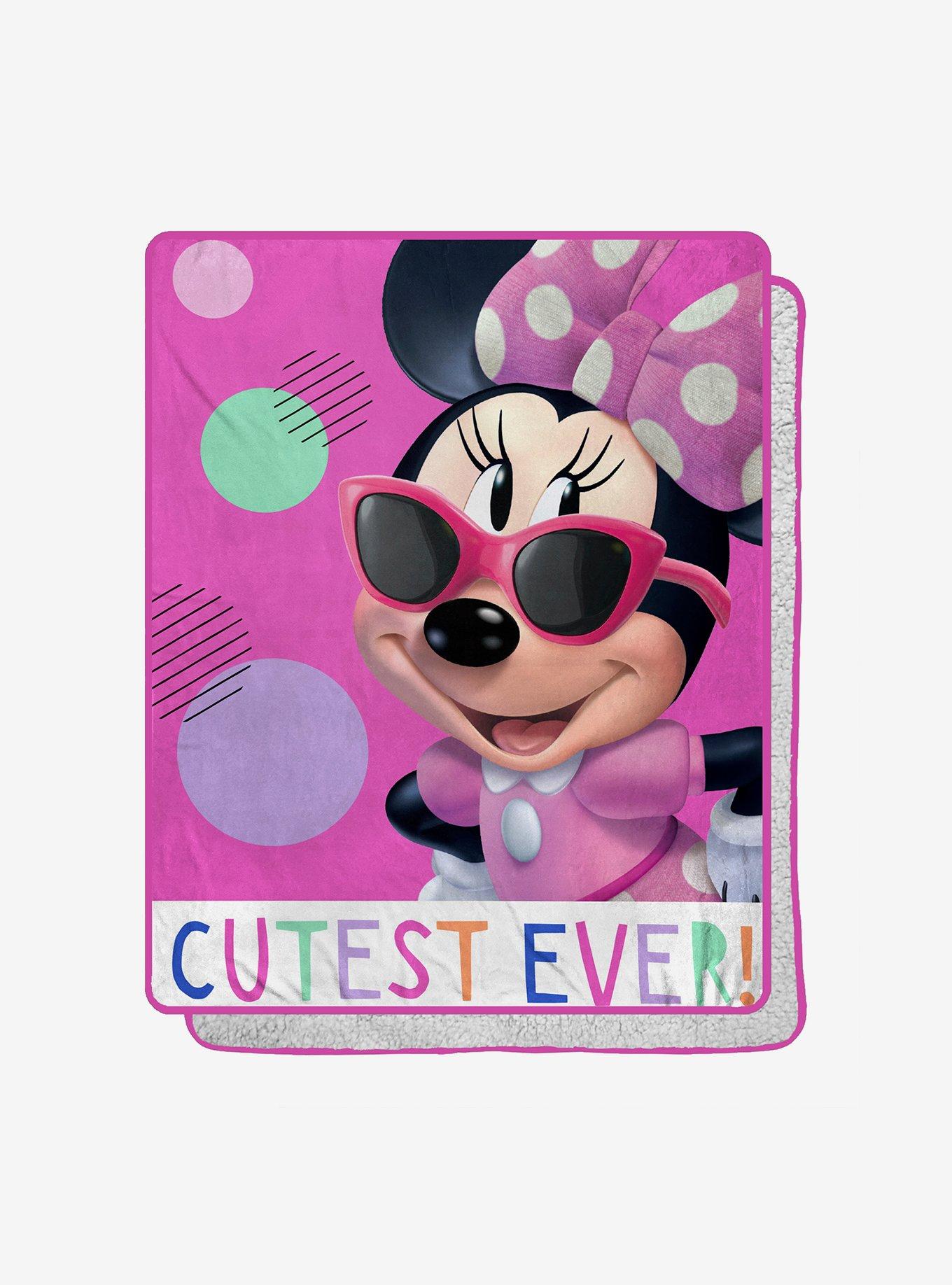 Disney Minnie M Cutie Patootie Throw, , hi-res