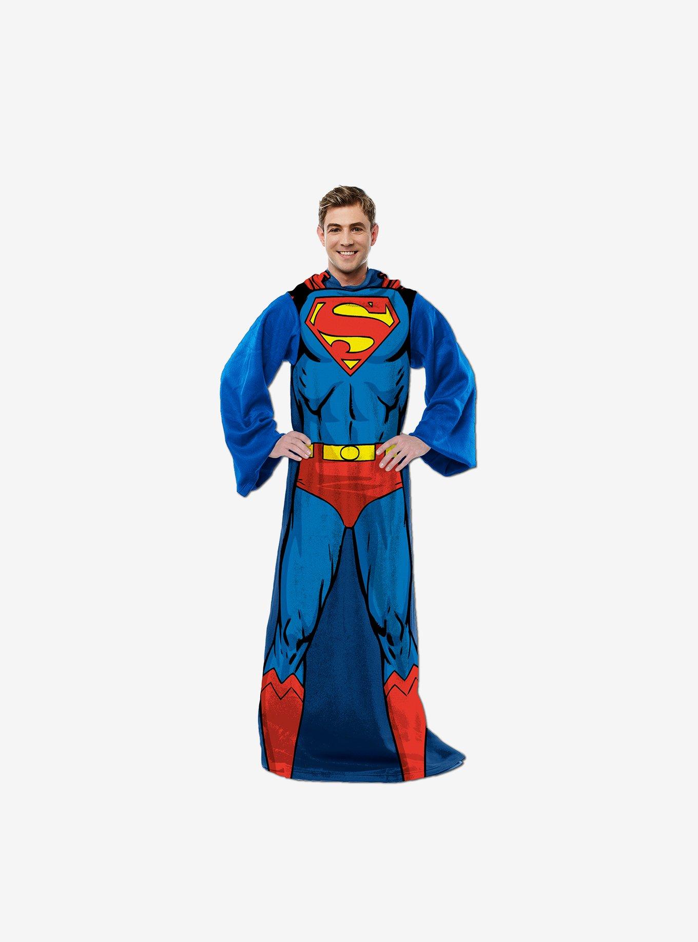 DC Comics Superman Being Superman Snuggler Throw, , hi-res