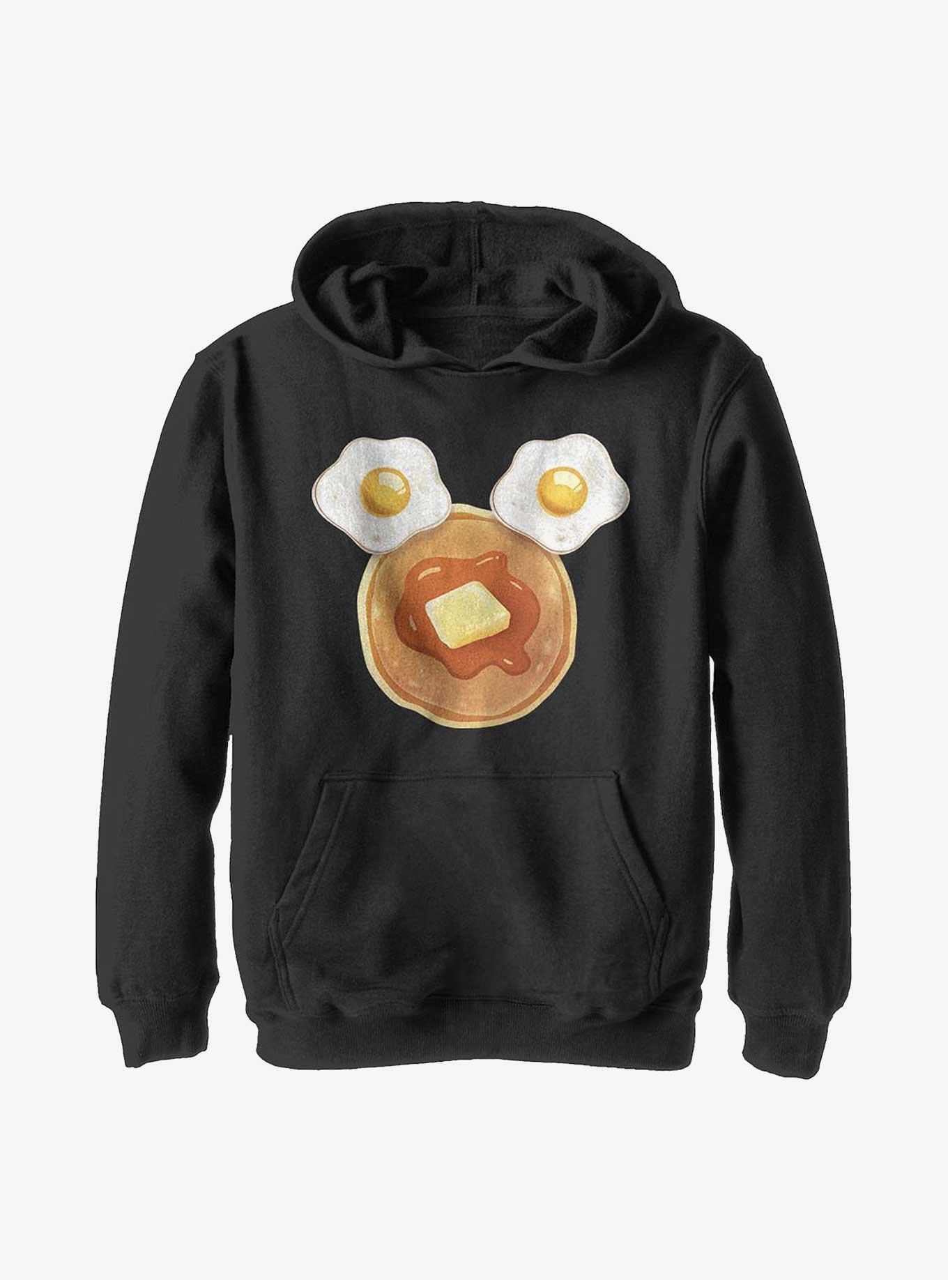 Disney Mickey Mouse Breakfast At Mickeys Youth Hoodie, BLACK, hi-res