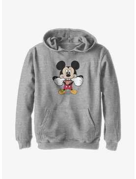 Disney Mickey Mouse In Your Face Youth Hoodie, , hi-res