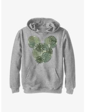 Disney Mickey Mouse Monstera Mickey Youth Hoodie, , hi-res