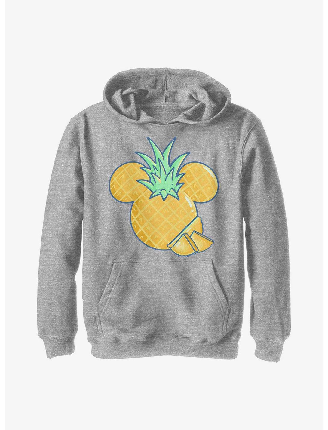Disney Mickey Mouse Pineapple Youth Hoodie, ATH HTR, hi-res