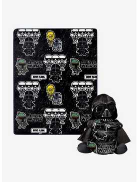 Star Wars Classic Space Vader Hugger Pillow and Throw Set, , hi-res