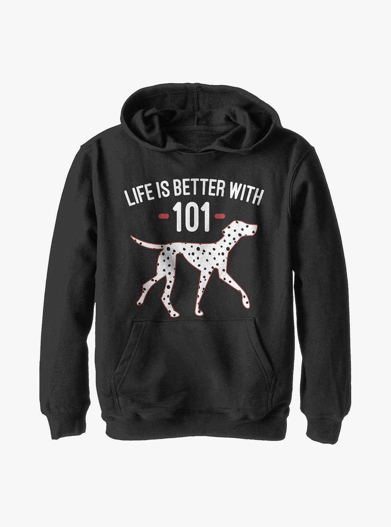 Disney 101 Dalmatians Better With Youth Hoodie, , hi-res