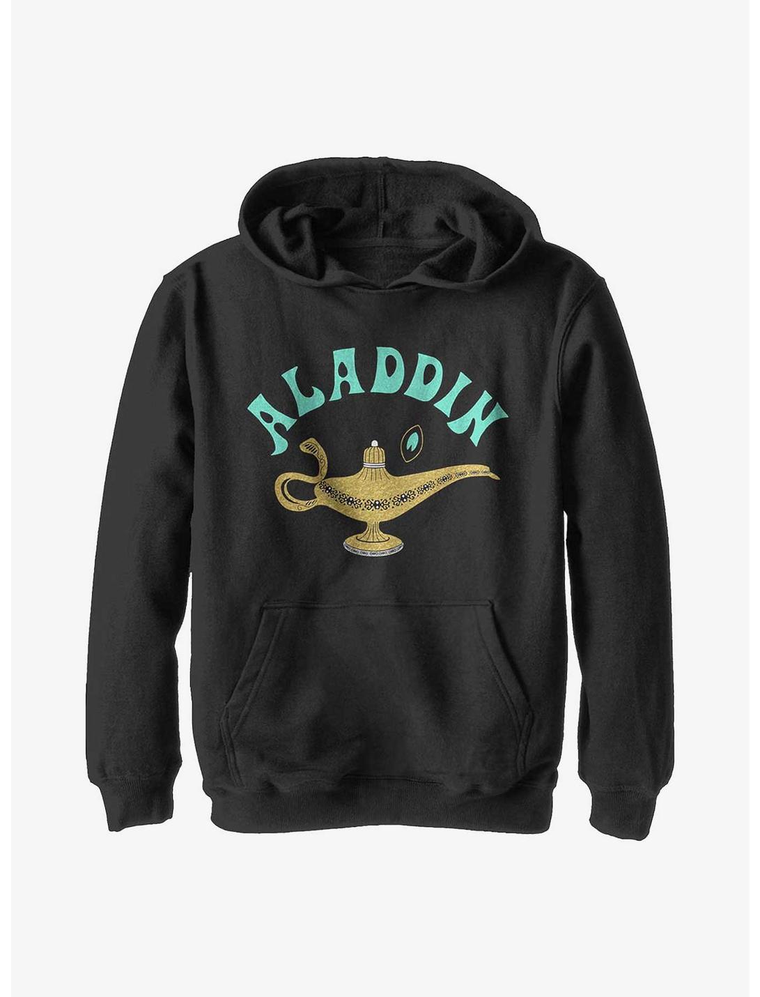 Disney Aladdin 2019 Aladdin Lamp Youth Hoodie, BLACK, hi-res