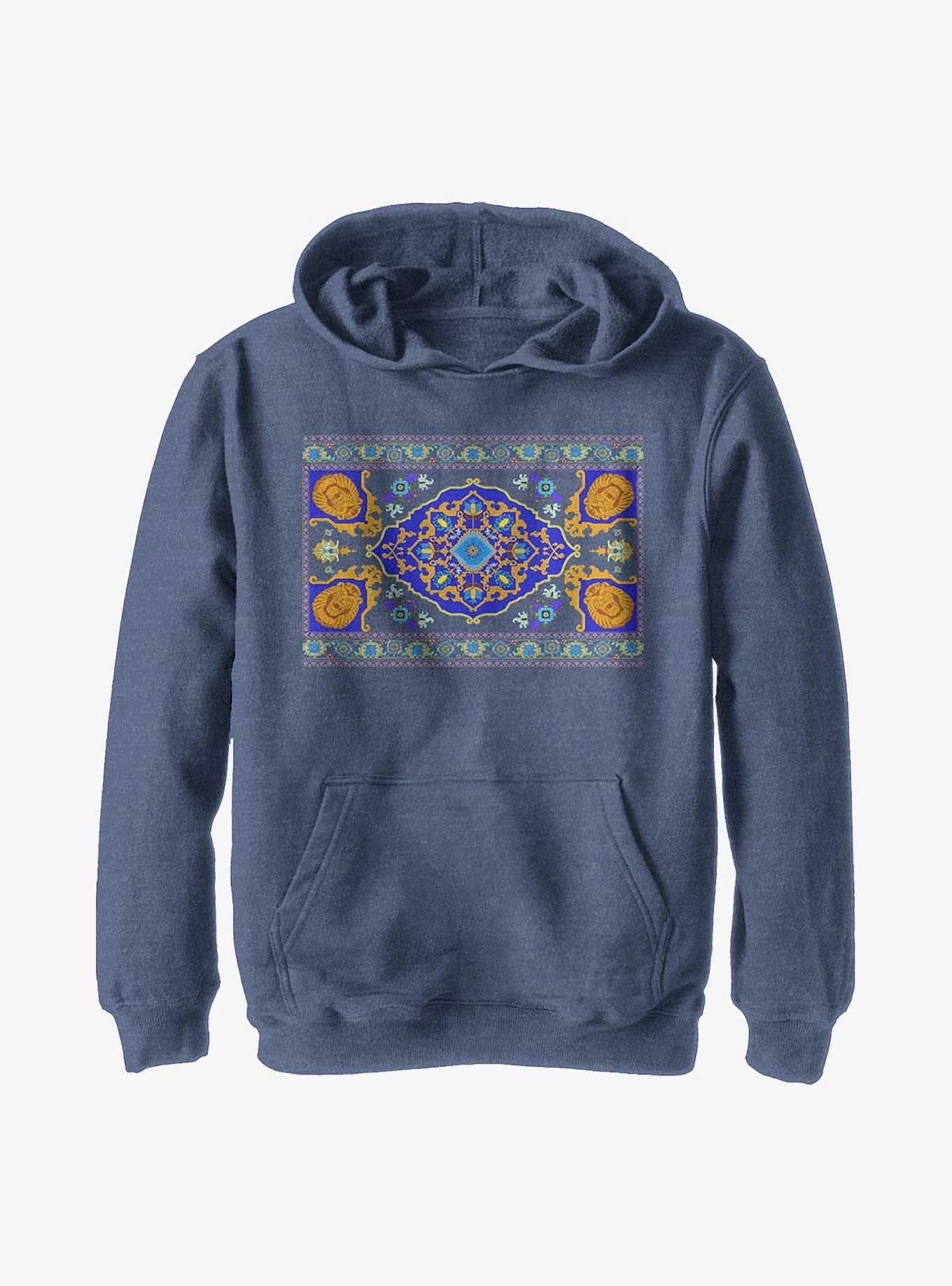 Disney Aladdin 2019 Magic Carpet Panel Print Youth Hoodie, , hi-res