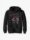 Disney Mickey Mouse Two Classics Youth Hoodie, BLACK, hi-res