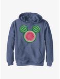 Disney Mickey Mouse Watermelon Ears Youth Hoodie, NAVY HTR, hi-res