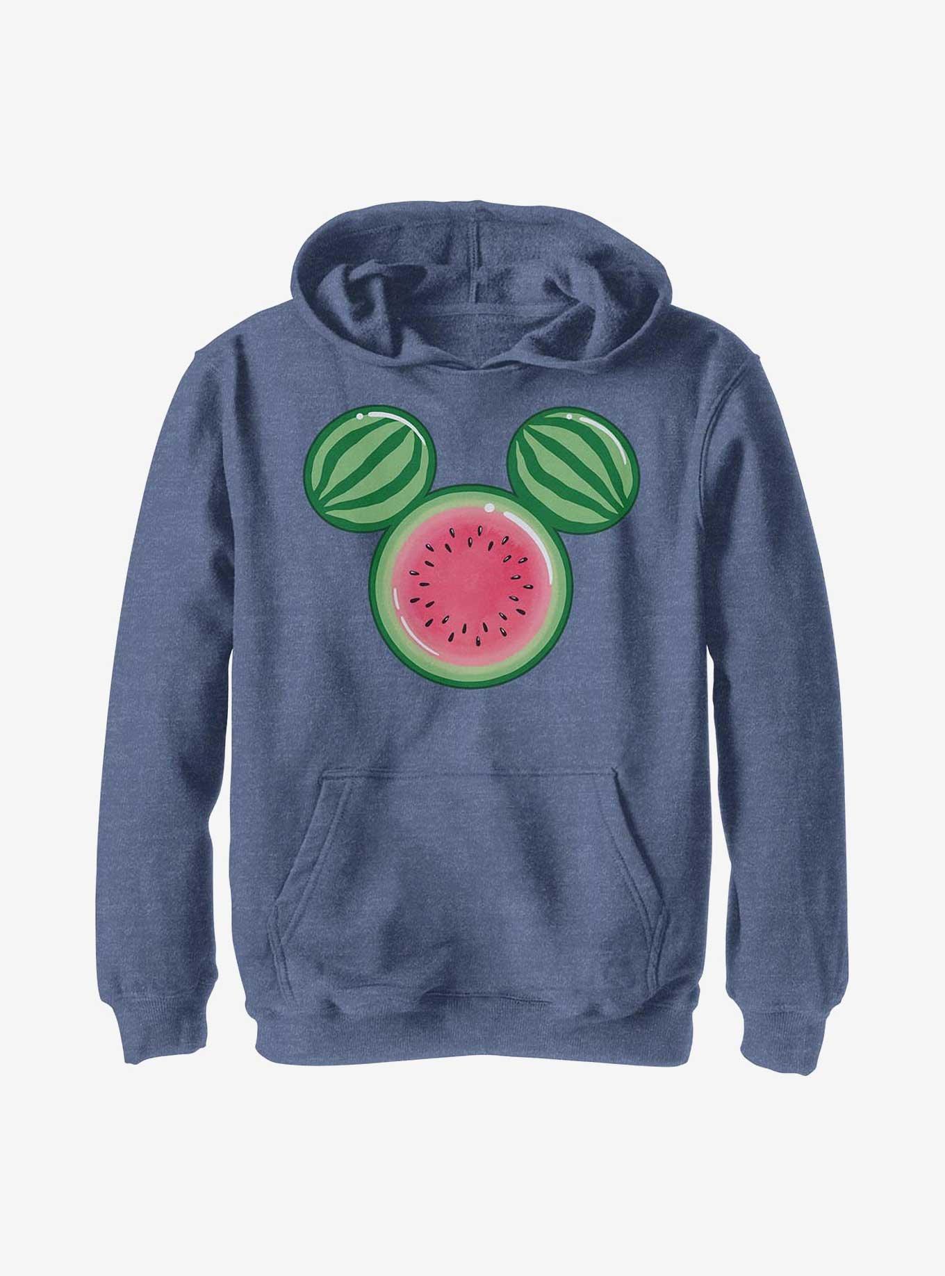 Disney Mickey Mouse Watermelon Ears Youth Hoodie, , hi-res