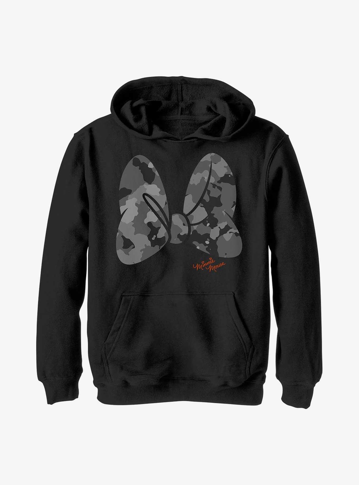 Disney Minnie Mouse Camo Youth Hoodie, , hi-res