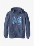 Disney Minnie Mouse Stars Bow Youth Hoodie, NAVY HTR, hi-res