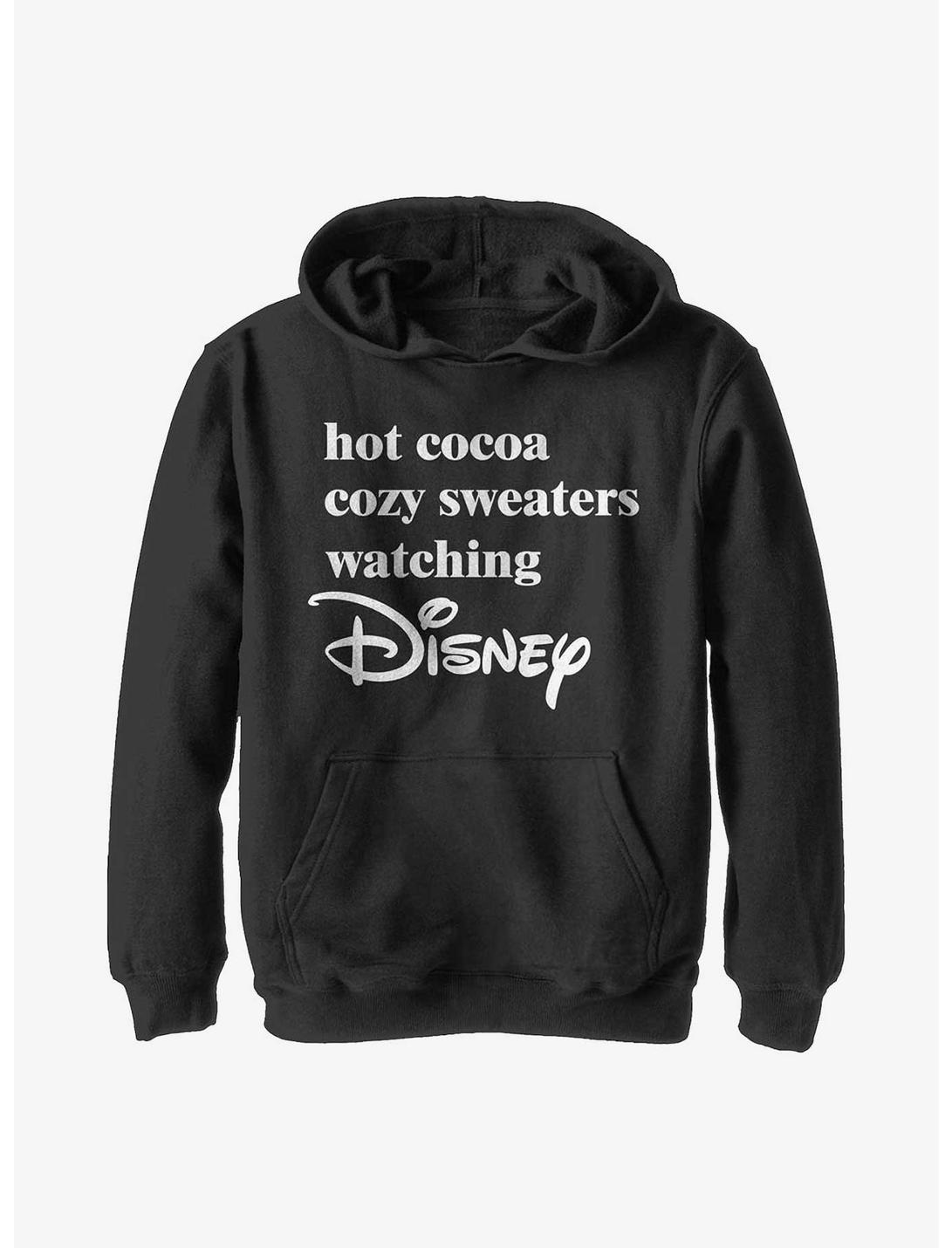 Disney Cozy Disney Youth Hoodie, BLACK, hi-res