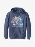 Disney Donald Duck Daisy And Donald Youth Hoodie, NAVY HTR, hi-res