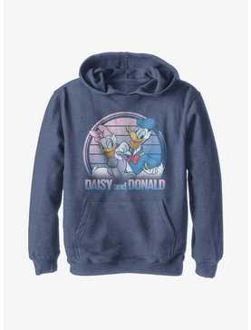 Disney Donald Duck Daisy And Donald Youth Hoodie, , hi-res