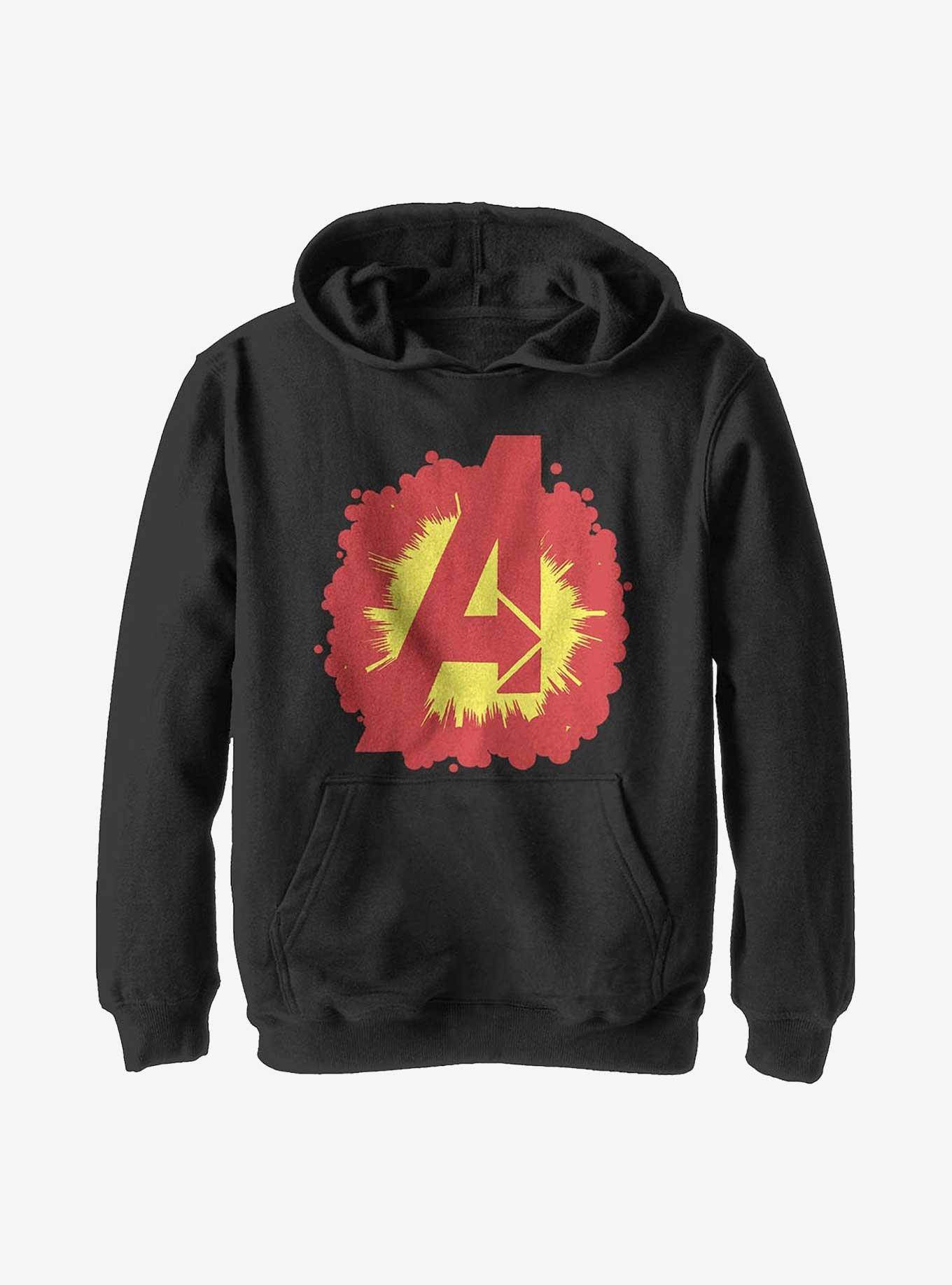 Marvel Avengers Avenger Explosion Youth Hoodie, , hi-res