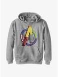 Marvel Avengers Avenger Textures Youth Hoodie, ATH HTR, hi-res