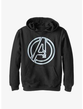 Marvel Avengers Glow Icon Youth Hoodie, , hi-res