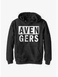 Marvel Avengers Icon Youth Hoodie, BLACK, hi-res