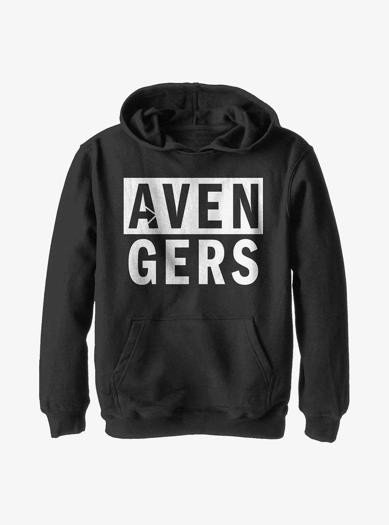 Marvel Avengers Icon Youth Hoodie, BLACK, hi-res