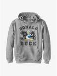 Plus Size Disney Donald Duck Collegiate Youth Hoodie, ATH HTR, hi-res