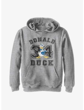 Plus Size Disney Donald Duck Collegiate Youth Hoodie, , hi-res