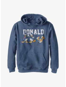 Disney Donald Duck Poses Youth Hoodie, , hi-res