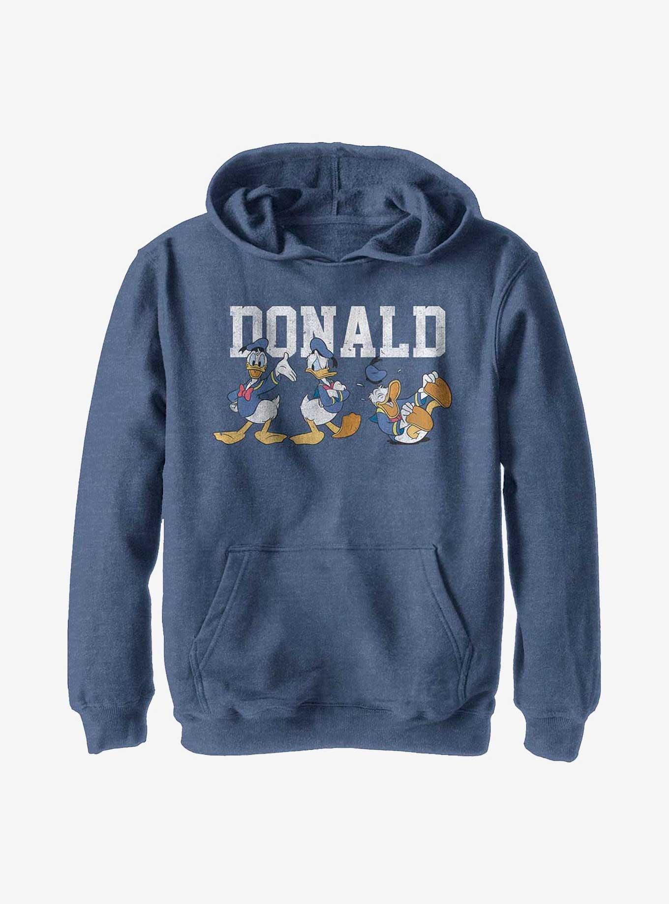 Disney Donald Duck Poses Youth Hoodie, , hi-res