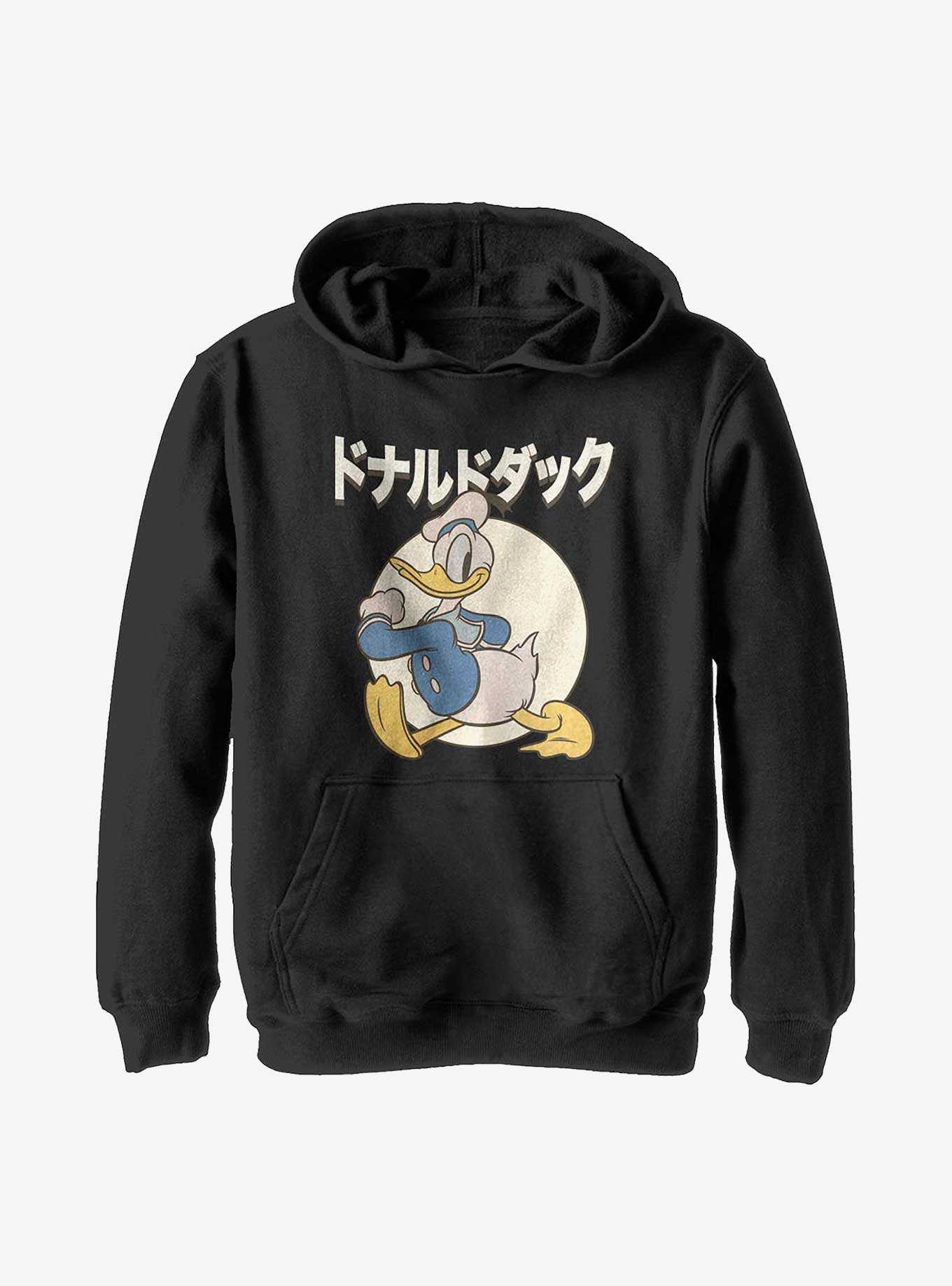 Disney Donald Duck Kanji Duck Youth Hoodie, , hi-res