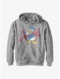 Disney Donald Duck Signature Donald Youth Hoodie, ATH HTR, hi-res