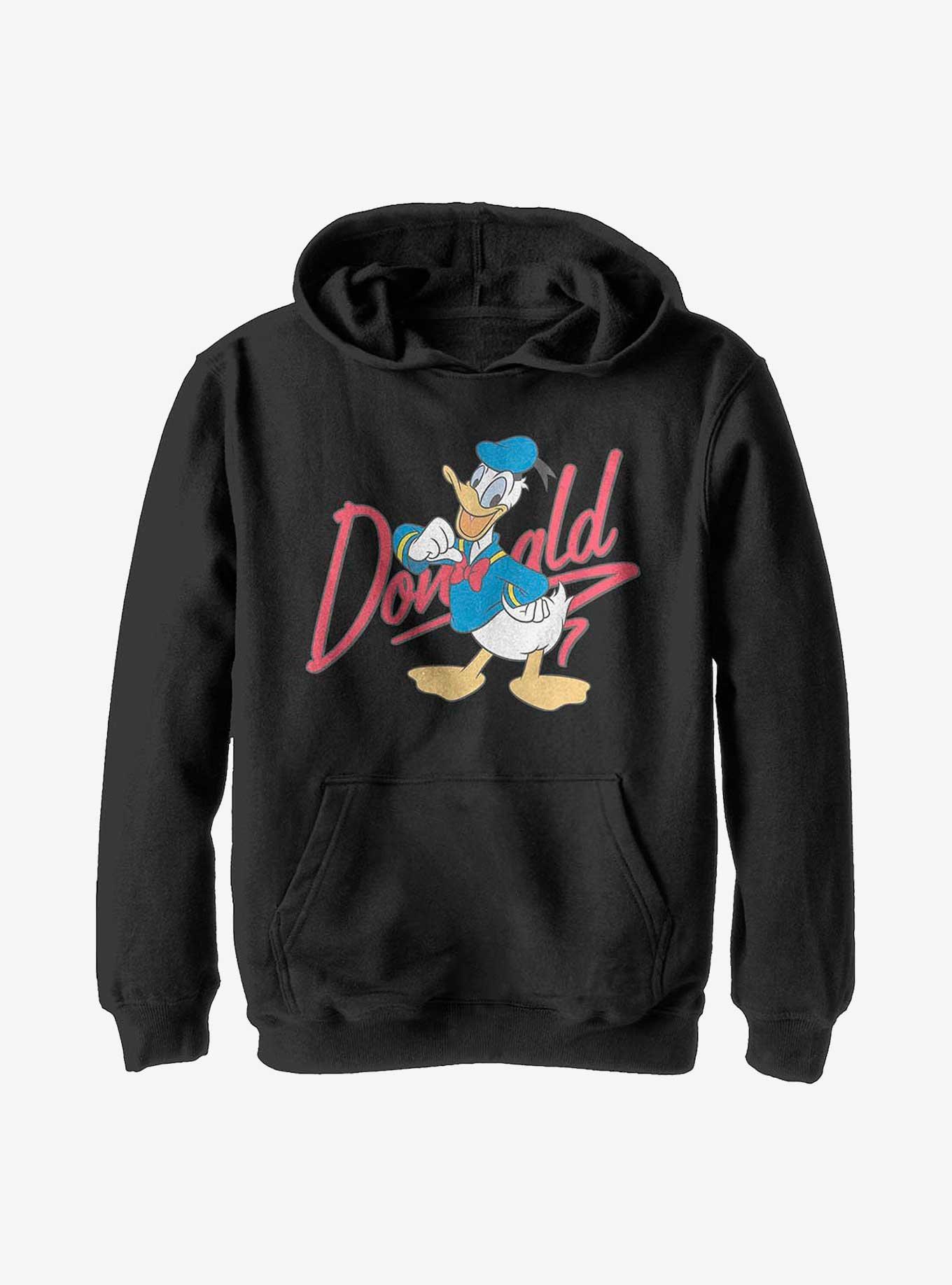 Disney Donald Duck Signature Donald Youth Hoodie, , hi-res