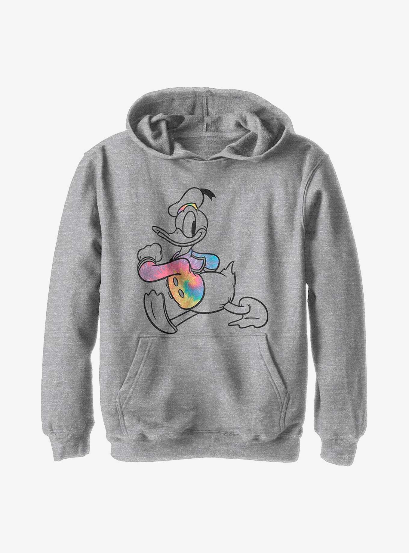 Disney Donald Duck Tie Dye Donald Youth Hoodie