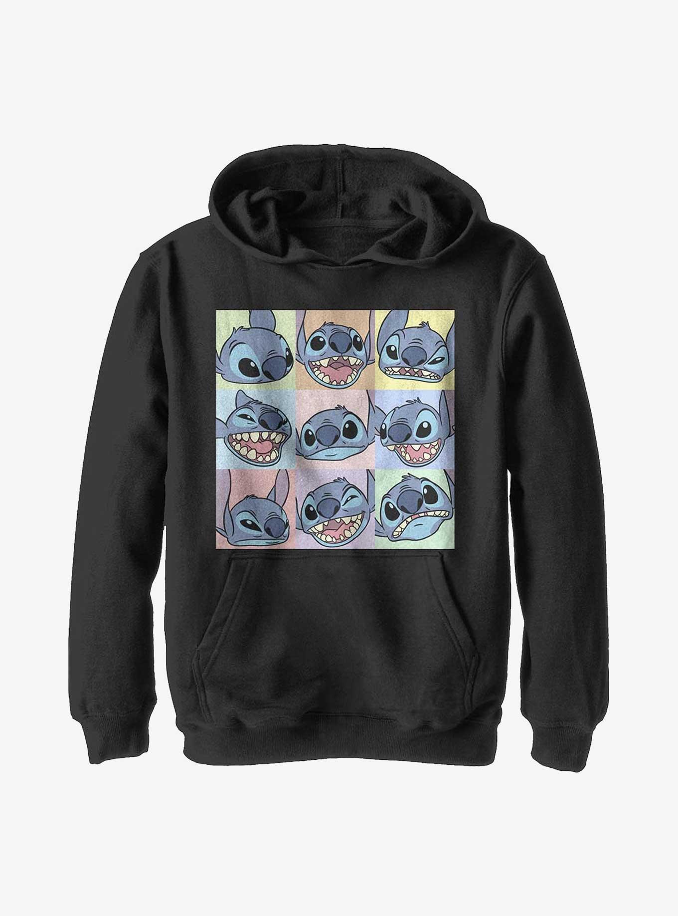 Disney Lilo And Stitch 9 Box Stitch Youth Hoodie, , hi-res