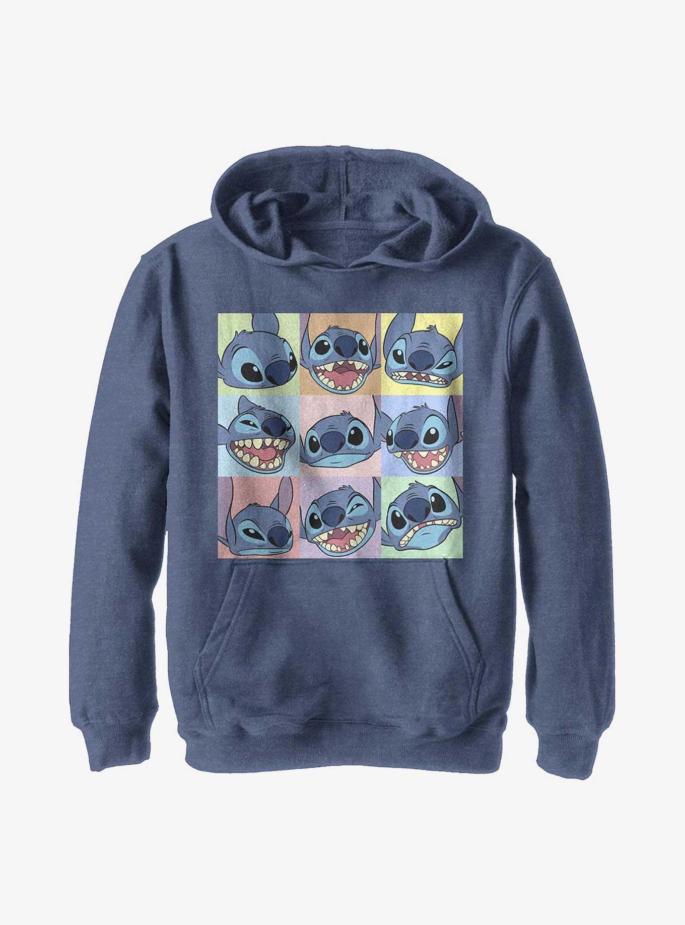 Disney Lilo And Stitch 9 Box Stitch Youth Hoodie, , hi-res