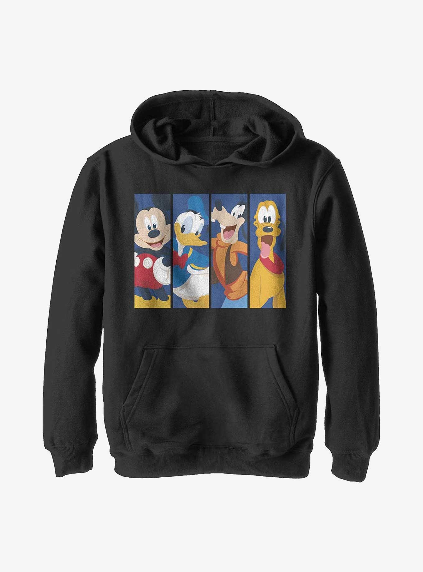 Disney Mickey Mouse Bro Time Youth Hoodie, BLACK, hi-res