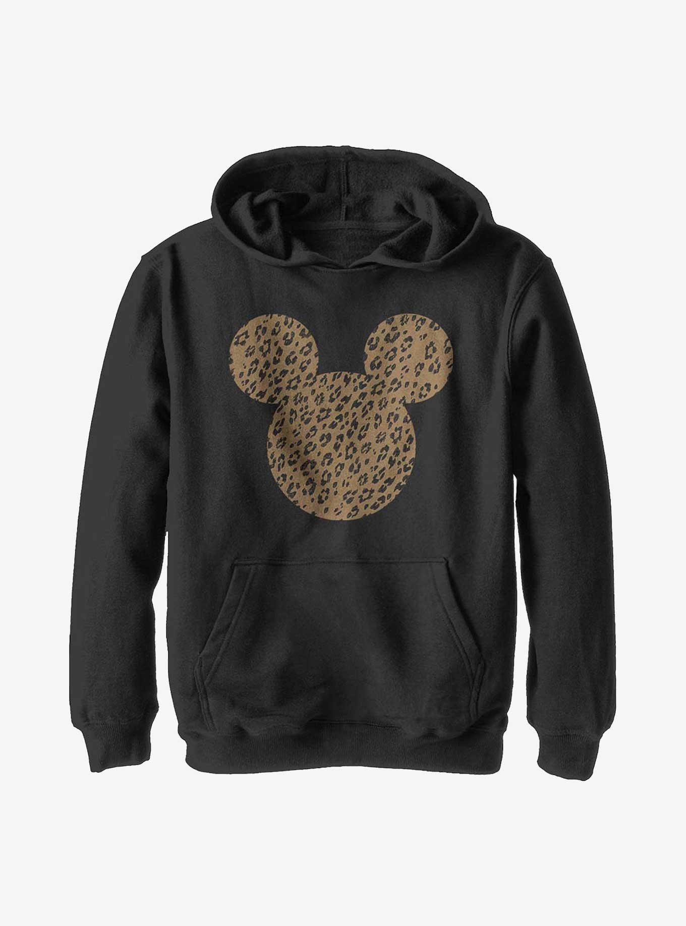 Disney Mickey Mouse Cheetah Mouse Youth Hoodie, , hi-res