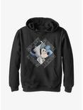 Disney Mickey Mouse Cool Mickey Youth Hoodie, BLACK, hi-res