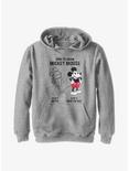 Disney Mickey Mouse Drawing Youth Hoodie, ATH HTR, hi-res