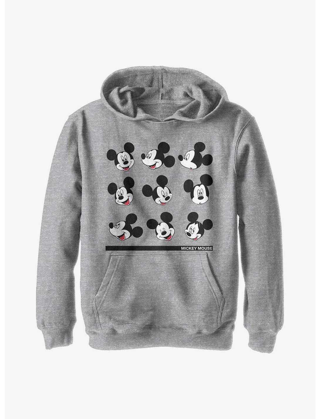 Disney Mickey Mouse Expressions Youth Hoodie, ATH HTR, hi-res
