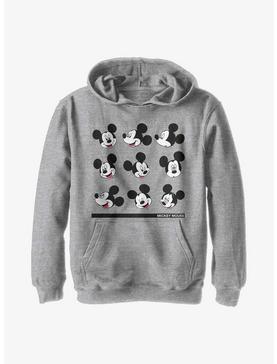 Disney Mickey Mouse Expressions Youth Hoodie, , hi-res