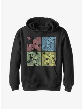 Disney Mickey Mouse Fab Four Youth Hoodie, , hi-res