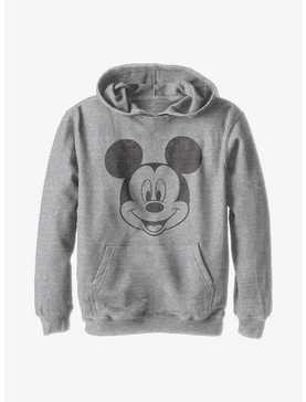Disney Mickey Mouse Face Youth Hoodie, , hi-res