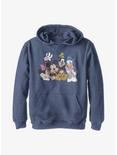 Disney Mickey Mouse Group Youth Hoodie, NAVY HTR, hi-res