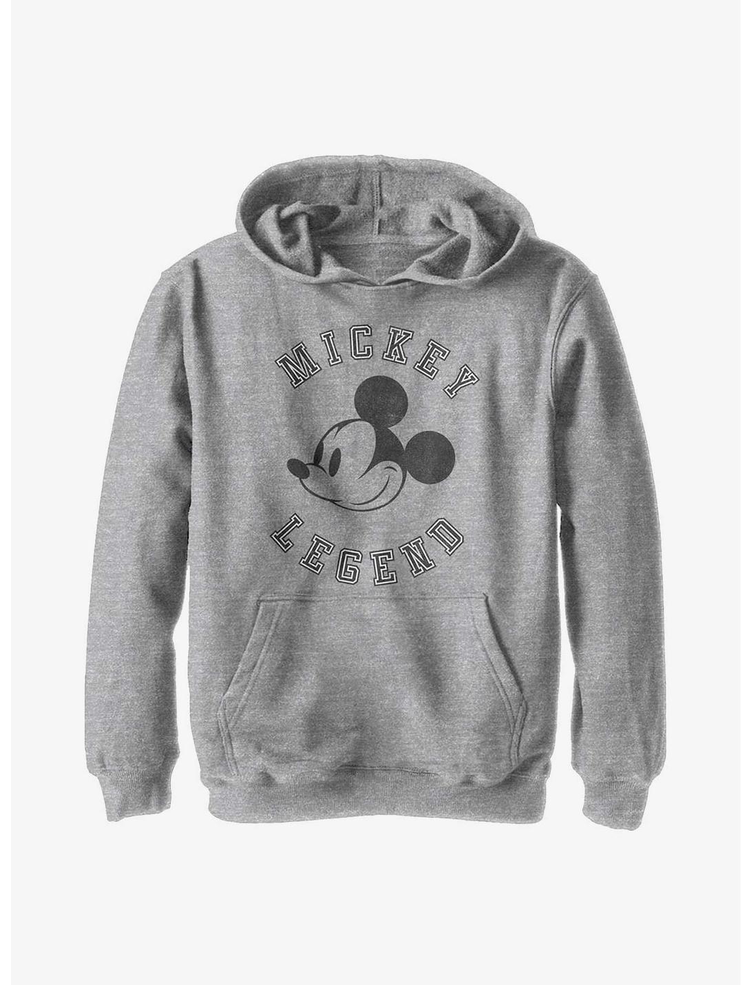 Disney Mickey Mouse Legend Youth Hoodie, ATH HTR, hi-res