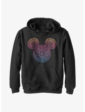Disney Mickey Mouse Mandala Fill Youth Hoodie, , hi-res