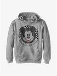 Disney Mickey Mouse Checkered Youth Hoodie, ATH HTR, hi-res