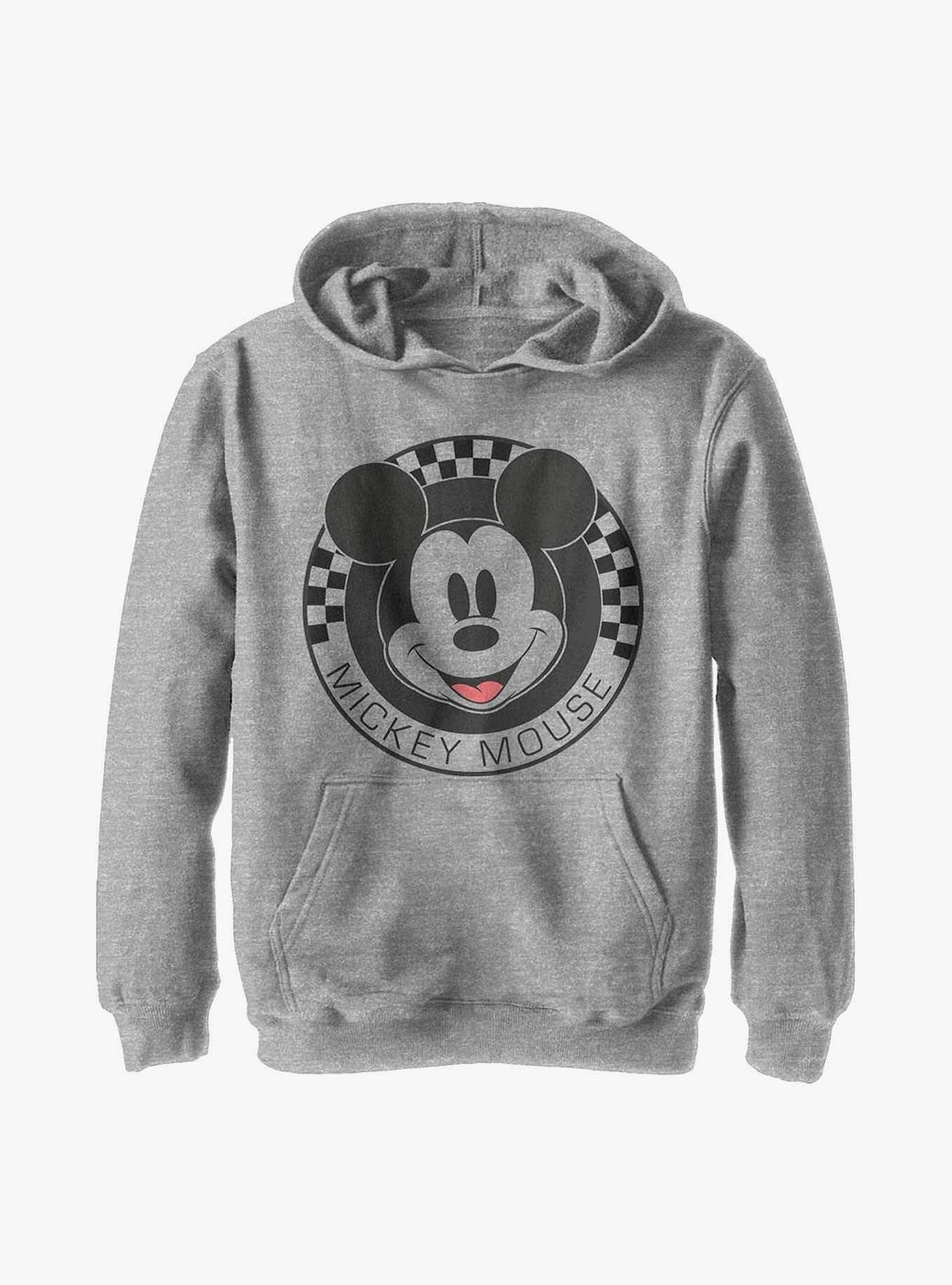 Disney Mickey Mouse Checkered Youth Hoodie, , hi-res