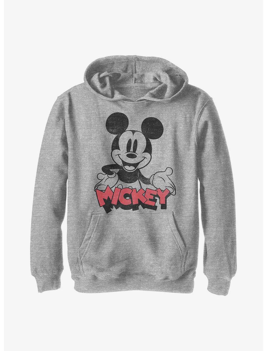 Disney Mickey Mouse Oh Boy Youth Hoodie, ATH HTR, hi-res
