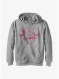 Disney Mickey Mouse Perfect Pair Youth Hoodie, ATH HTR, hi-res