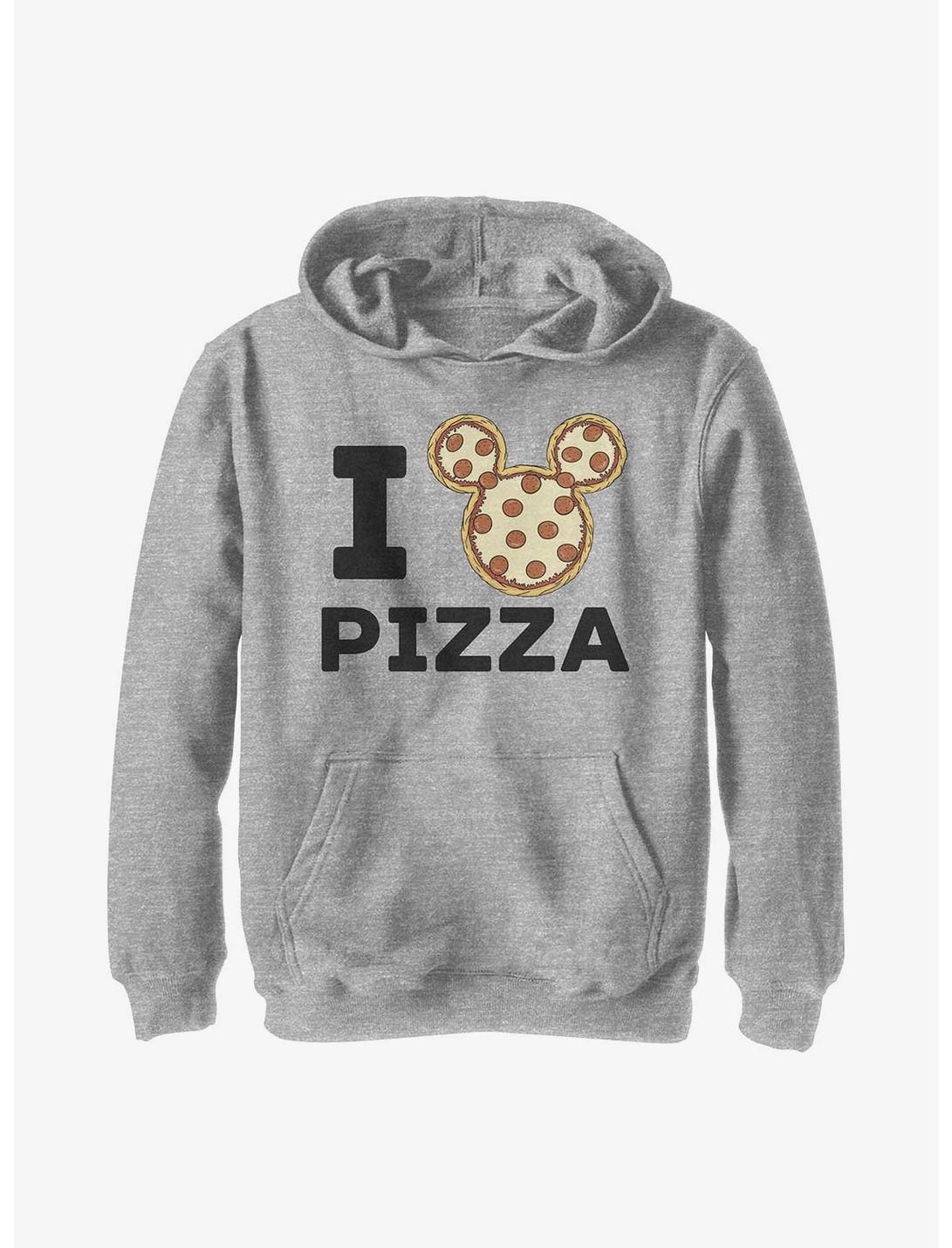 Disney Mickey Mouse Pizza Youth Hoodie, ATH HTR, hi-res