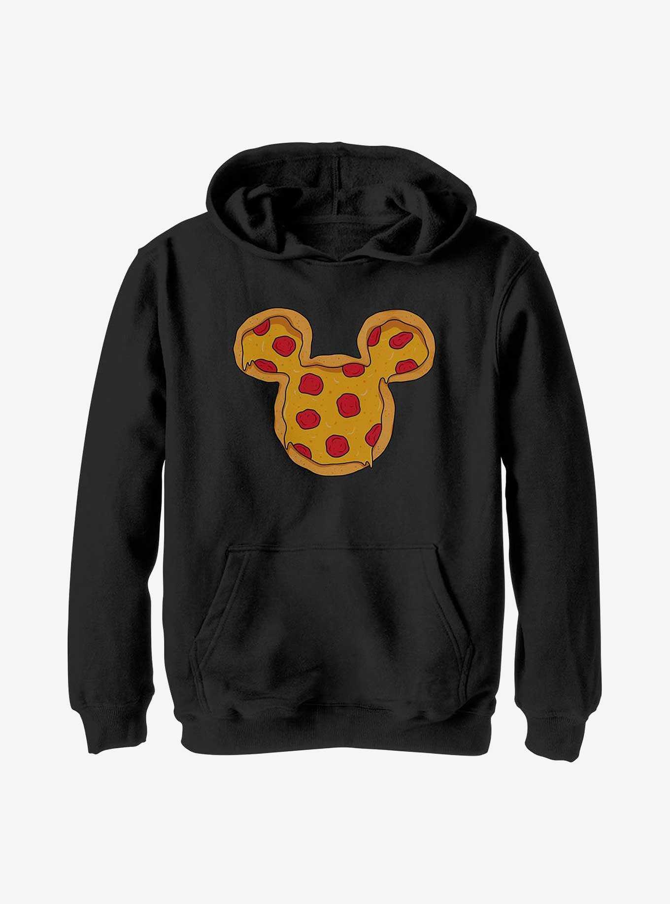 Disney Mickey Mouse Pizza Ears Youth Hoodie, , hi-res